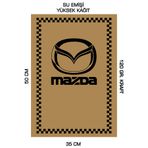 duha trend 35x50 120 Gr. Kraft Kağıt Oto Paspası Mazda 50Adet Yatay 50 Adet Dikey