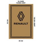 duha trend 35x50 120 Gr. Kraft Kağıt Oto Paspası Renault Dikey 100 Adet