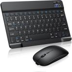 Duhaline Apple iPad 10.nesil Tablet Için Uyumlu Slim Şarjlı Bluetooth Klavye ve Mouse Seti