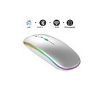 DUHALINE Hometech Alfa 11BT 10.9" Tablet İçin Uyumlu RGB LED Işıklı Bluetooth+2.4Ghz Kablosuz Şarjlı Mouse
