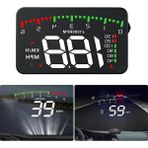 Duhalıne Opel Astra-Corsa Araba Için Uyumlu Dijital Hararet Motor Devri Hız Akü Voltaj Gösterge Ekranı Obd