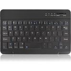 Duhaline Vankyo Matrixpad S7 Uyumlu Bluetooth Tablet Klavyesi Mini Slim Şarjlı Kablosuz Klavye - Siyah
