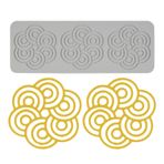 duisoad Çiçek desenli silikon dantel mat, uç silikon uç kalıp, pasta, köpük, çikolata, kurabiye yapmak için