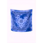 dukart Kadın Pamuklu Fular Gri Geleneksel Paisley Desenli Bandana Eşarp 60x60 cm