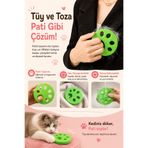 Dükkan 96 Pati Tasarımlı Kedi Köpek Tüy Toz Toplayıcı, Kıyafet Koltuk Yatak Halı Tüy Temizleyici