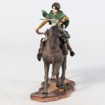 Dükkan Design Attack On Titan Levi Ackerman Horse Riding Figür