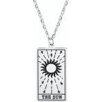 Dükkan Design Vintage Tarot Kartı Sun Kolye