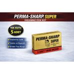 Dukkanıum Perma-Sharp Super Paslanmaz Çelik Tıraş Bıçağı 5’li 1 Kutu