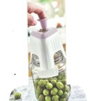 Dükkanönü 11x11 cm Beyaz Kolay Zeytin Çizme Aparatı