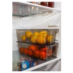 Dükkanönü Style Buzdolabı Içi Düzenleyici Organizer Mini ( Antrasit ) Org-38 G