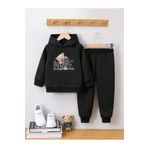 dükkans Nice To Meet You Premium 3. İplik Compact Sweatshirt & Eşofman Takımı - 2 Parça Spor Takım