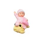 Dukondoz Hediyelik Sevimli Pembe Bebek Biblo Polyester Süs Eşyası