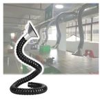 Duman çıkarıcı kol, esnek kol 1 metre (3,3 ft) boru için kaynak duman çıkarıcısı, ayarlanabilir hortum 160 mm (6,3 inç) HVAC, ağaç işleme ve laboratuvar kullanımı için