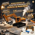 Duman DMN2022-40 Uzaktan Kumandalı Duman Atan Şarjlı Kepçe 1:22 Ölçek