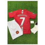 Duman Global Cristiano Ronaldo Manchester.Unıted.2008 Moscow Kırmızı Ronaldo 4 Lü Set Çocuk Futbol Forması