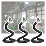Duman Kolu, 1 m Esnek Hava Kanalı (3,3 ft) - Kaynak Dumanı Toplama için 100 mm (3,9 inç) Ayarlanabilir Boru, HVAC, Ahşap İşleme, Laboratuvar