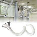 Duman Kolu, Evrensel Duman Kolu - Güzellik Salonları, Laboratuvarlar ve Atölyeler için 8/6/4/2 İnç Esnek Hortum - Nozul Yalıtımlı Boru (Doğu Çapı