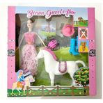 Duman Nazar Toys Atlı Bebek Aksesuarlı Kutulu Atl-60