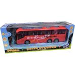 Duman Oyuncak Uzaktan Kumandalı Şarjlı Full Fonksiyon Otobüs DMNHT070,071,072-KIRMIZI - 10 cm
