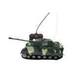 Duman Oyuncak Uzaktan Kumandalı Tank - Muharebe Tankı Oyuncak Pilli Full Fnk Uzaktan Kumandalı Araba Askeri Tank - Yeşil