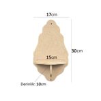 Dumbo Butik Ahşap Boyanabilir Ham Mdf Şamdanlık