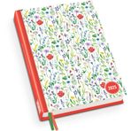 DuMont Kalenderverlag Lovely Flowers Cep takvimi 2025 – Çiçek tasarımı – Haftalık ajanda – Format 11,3 x 16,3 cm