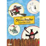 DuMont Kalenderverlag – Otfried Prusler-Takvim 2025 Duvar Takvimi, 29,7 x 42 cm, Soyguncu Hotzenplotz, Küçük Cadı ve arkadaşları ile Çocuklar için Takvim, Kitap Klasiklerinden En Güzel Sahneler