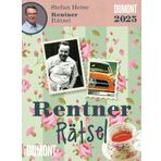 DUMONT - Stefan Heine emeklilik bulmacası 2025 günlük koparma takvimi, 11,8 x 15,9 cm, bilmece papası Stefan Heine'den hızlı bulmaca, ayaklı ve delikli sayfalar, Alman takvimi
