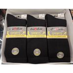 Dünda Erkek Cotton Tenis Çorabı-Cotton Terry Sports Socks- 6 Adet - (40-44 Beden)-Dikişsiz -Parfümlü-Soft Yıkama - Siyah