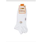 Dündar 4506 Kadın Unisex Modal Plus Patik Karışık Renkli Çorap 12 Adet - 36 - 40 - Beyaz
