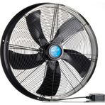 Dündar 60 cm ST 60 S 1415 D/D 380 400 Volt Trifaze Aksiyal Tip Soğutmalı Sanayi Fanı Aspiratör