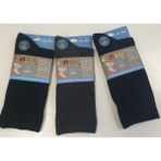 Dündar Erkek Cotton Diabetic Winter Socks Dikişsiz 41-45 Numara 9 Lu Paket - 41 - 45 - Asorti