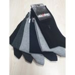 Dündar Erkek Dikişsiz Likralı Penye Desenli Soket Çorap 003 - 6 Adet - Renkli - 40 - 45