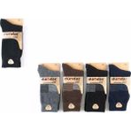 Dündar Erkek Plus Lambswool Yün Çorap 5909 - 12 Adet - 41 - 45 - Renkli