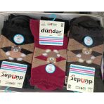 Dündar Kadın Cotton Sport Soket Çorap 4209B - 6 Adet Karışık Renk 36 - 40