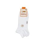 Dündar Kadın Modal Plus Patik Çorap Pastel Renkli 4506 - 6 Adet Beyaz 36-40