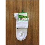 Dündar Plus 4131 Erkek Bambu Kısa Konç Çorap 12 Adet - Beyaz - 41 - 45