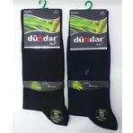 DÜNDAR PLUS 5602 ERKEK BAMBU LİKRALI ÇORAP ( 3 SİYAH 3 LACİVERT ) 6 ADET