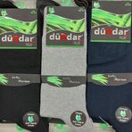 DÜNDAR PLUS 5602 ERKEK BAMBU LİKRALI ÇORAP 6 ADET