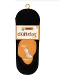 Dündar Plus 6913 Bayan Modal Silikonlu Babet Çorap 12 Adet - 36 - 40 - Siyah