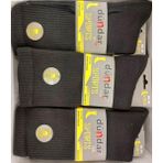 Dündar Plus 7101 Erkek Tenis Çorap 12 Adet - Siyah - 40 - 45