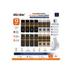 Dündar Plus Erkek Modal Yazlık Diyabetik Çorap 12’li Ekonomik Paket Siyah 40-44 Dikişsiz Burun Lastiksiz Konç