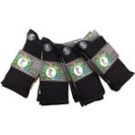 Dündar UNISEX10"LU Siyah Bambu Dikişsiz Sıkmayan Çorap - 36 - 40