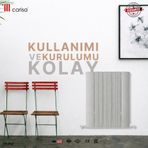 Dune 0600*0565*06/mat Eloksal/std.bağl.(iki Yan Alt-üst Çapraz)/alm.radyatör Yakit Tasarrufu Sağlar Premium Malzeme