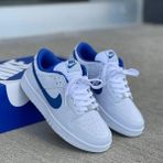 Dunk Low Retro Sb Günlük Kullanım Düz Taban Unisex Spor Ayakkabı - Mavi - Beyaz