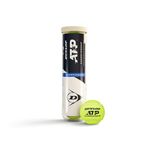 DUNLOP ATP Championship tenis topu, kum, sert zemin ve çim için (4 top)