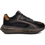Dunlop DNP-2342 Siyah-Turuncu Erkek Sneaker Spor Ayakkabı