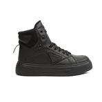 Dunlop Orthopedix 2141 Siyah Bilek Boy Yüksek Taban Unisex Basket Sneaker Spor Ayakkabı