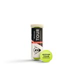 Dunlop Tenis topu Tour Performance – turnuva ve kulüp oyuncuları için (3 top)