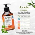 Dunolia Zeytinyağlı Kastil Sıvı Sabun Hassas Ciltler Egzama Kuruluk Nemlendirici Arındırıcı Vegan El Yüz Vücut 250 ml